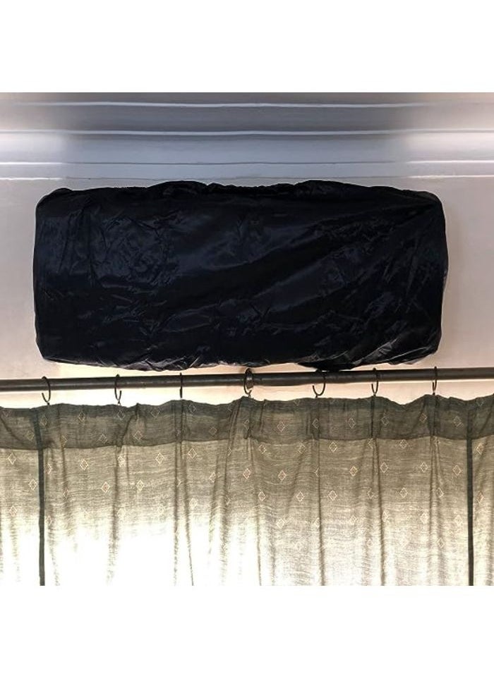 Generic Air Conditioner Cover - 2.25 HP and 3 HP - 110 x 31cm (Navy)  - Image 1