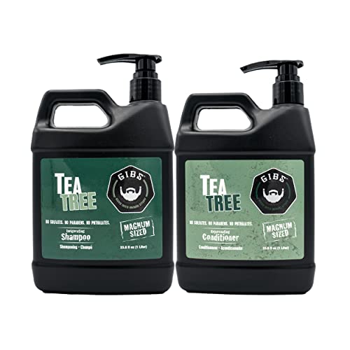 GIBS Tea Tree Liter Set  Shampoo and Conditioner