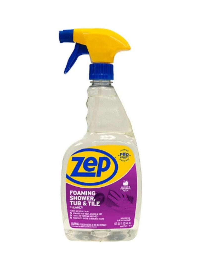 Zep Foaming Shower Tub and Tile Cleaner 32 ounce - Image 1