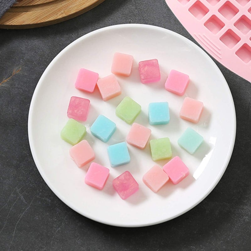 Skytail Skytail 54 Cavitiy Silicone Square Candy Mold for DIY Baking Chocolate Hard Candy Caramels Ganache Gummy Jelly Ice Cube Tray Sugar Cubes Bite Size Treats Desserts Brownie Mini Candle Waxmelts Soap  - Image 3