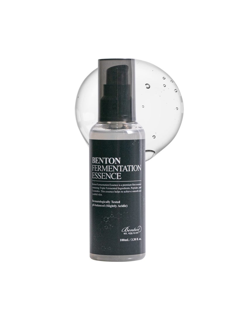 Benton BENTON Fermentation Essence Skin Care 3.38 fl.oz. - Galactomyces & Bifida & Lactobacillus/Collagen, Tone Balancing, Skin Smoothing, Elasticity, Korean Clean Beauty Skin Care 