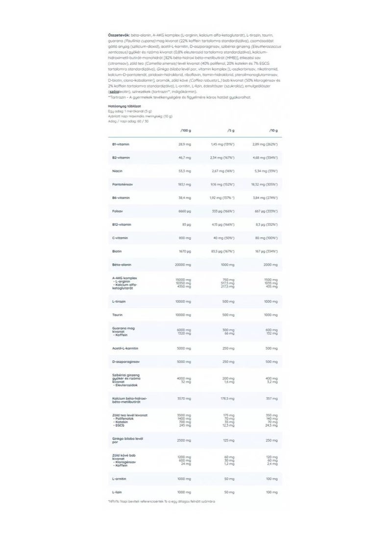 Nutriversum I am alpha 300g Lemon lime Flavor - Image 2