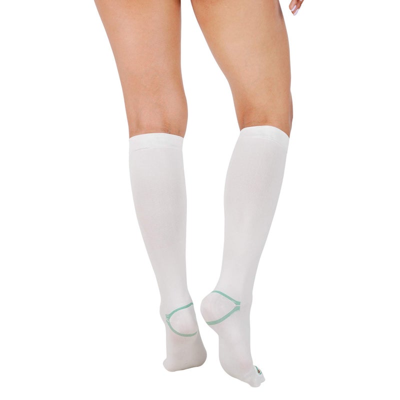 invera Anti Embolism Compression Stockings  Knee High Unisex Ted Hose Socks 15-20 Mmhg Moderate Level (L) - Image 3