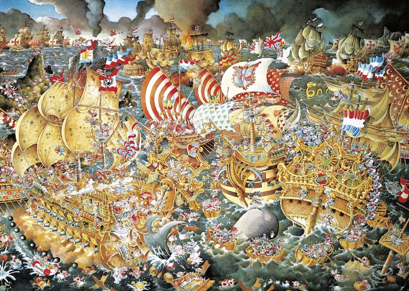Heye 29795 Trafalgar Ryba Triangular Puzzle 2000Piece - Image 3