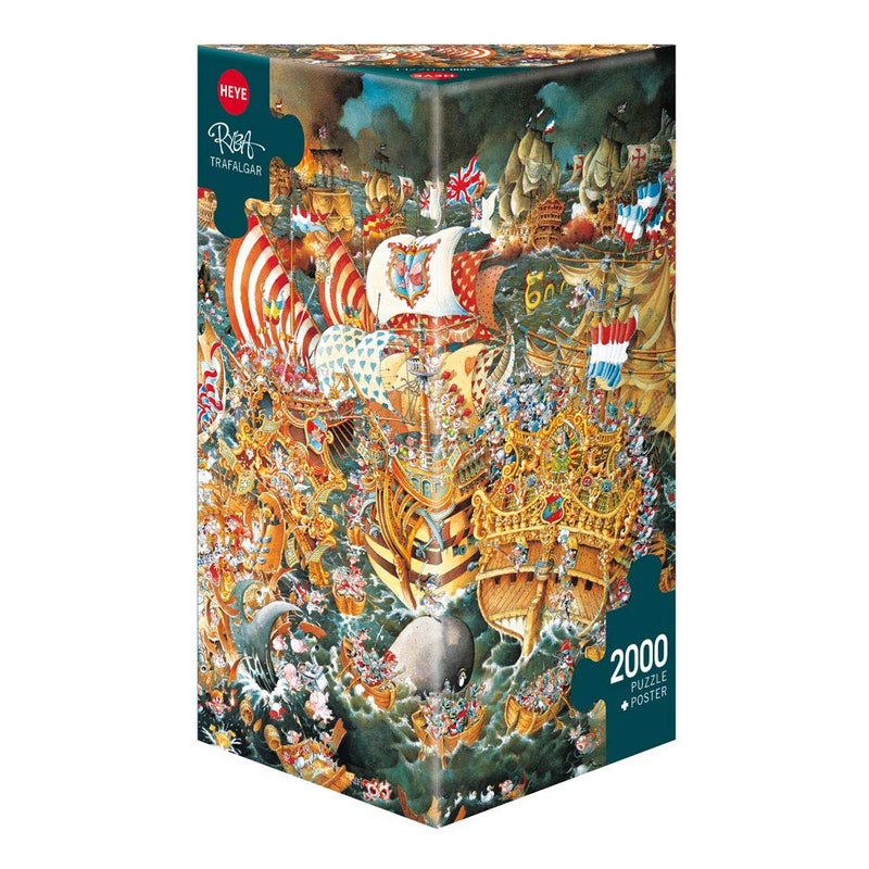 Heye 29795 Trafalgar Ryba Triangular Puzzle 2000Piece - Image 2