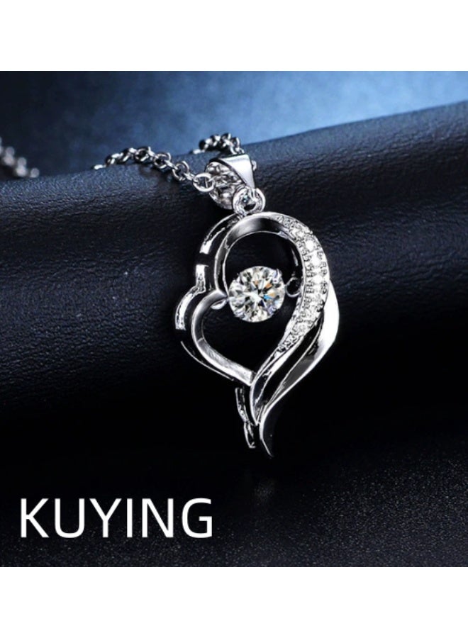KUYING Heart Signal "Cupid's Arrow Clavicular Chain - Image 1