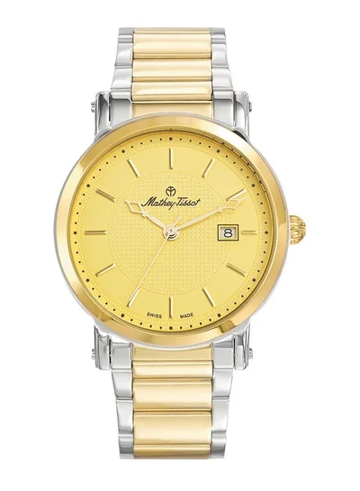 Mathey-Tissot City Metal Gold Dial Men's Watch HB611251MBDI
