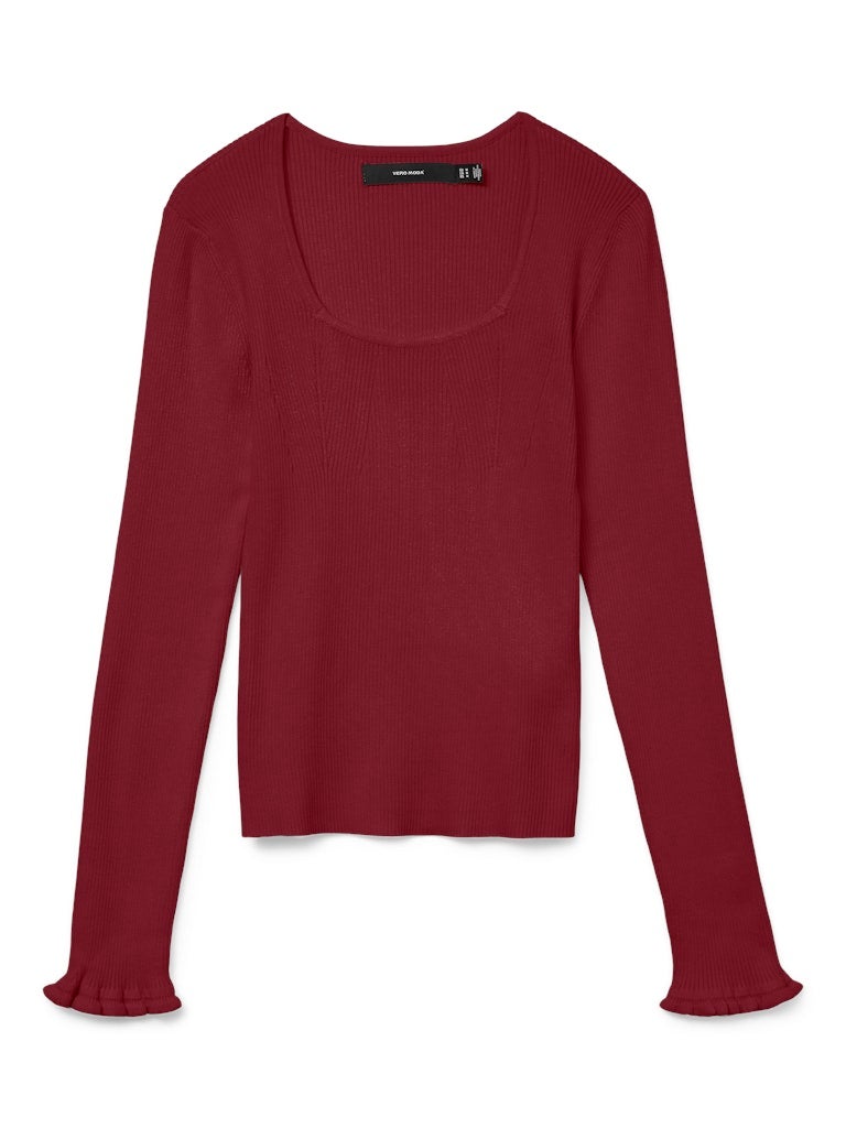 VERO MODA VMWONDER LS SQUARNECK PULLOVER - Image 5