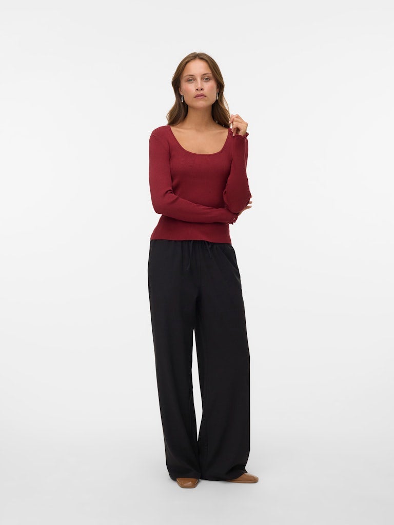 VERO MODA VMWONDER LS SQUARNECK PULLOVER - Image 2