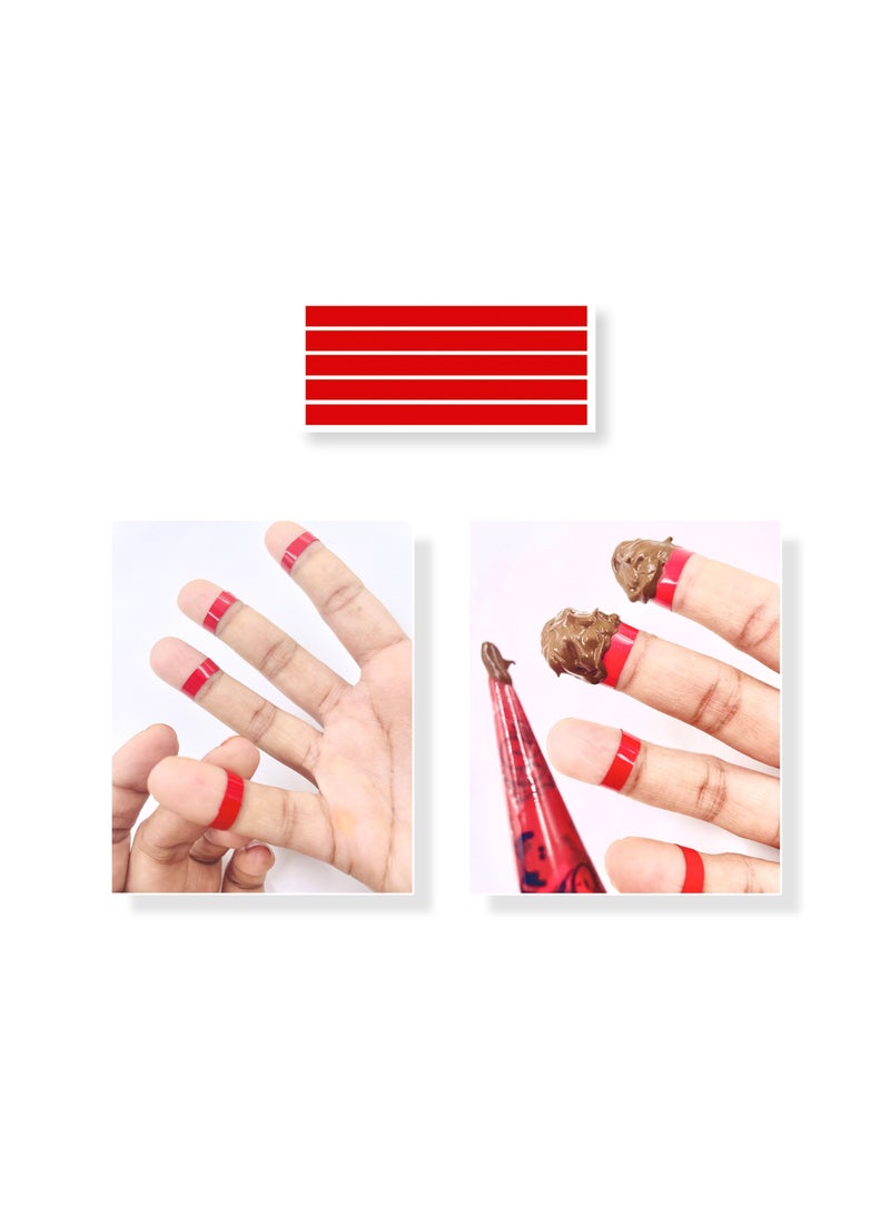 Majarat henna sticker- Arabic henna design sticker for two hands - GASSA for Adults – G312 - Image 3