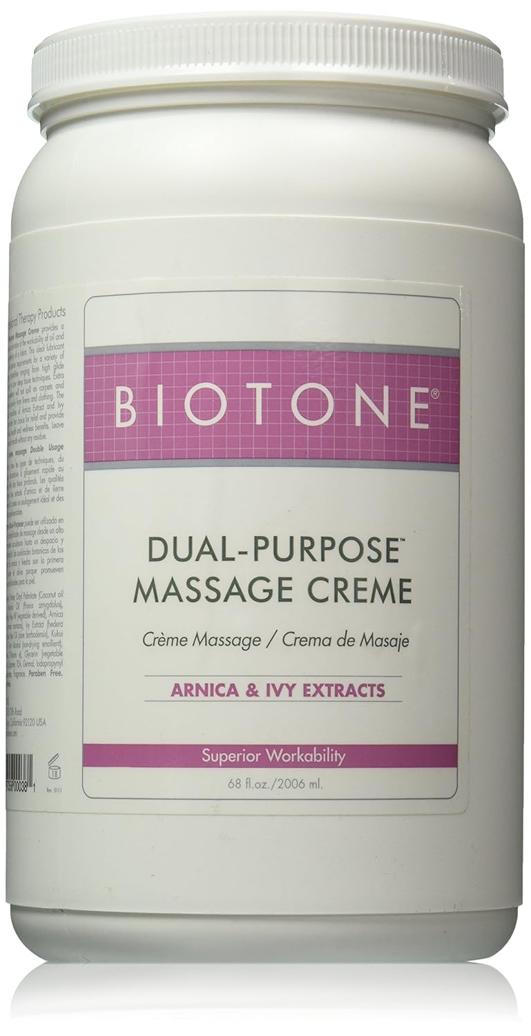 Biotone Dual-Purpose Massage Creme, 68 Ounce - Image 1