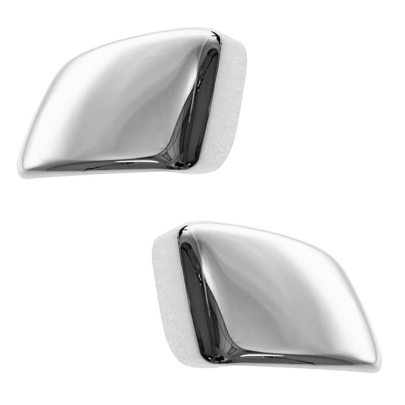 Trail Ridge Chrome Tow Mirror Cap Cover Upgrade Left and Right Pair Set for Nissan Titan