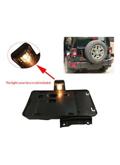NIBEMINENT Rear License Plate Bracket For Jeep Wrangler JK 2007-2018 68064720AA  - Image 4