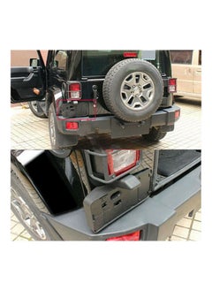 NIBEMINENT Rear License Plate Bracket For Jeep Wrangler JK 2007-2018 68064720AA  - Image 2