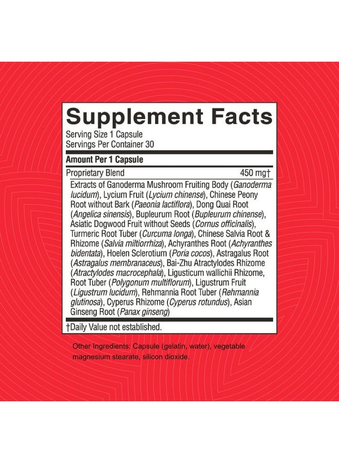 Nature's Sunshine Blood Stimulator Tcm Concentrate 30 Capsules ; Contains 18 Chinese Herbs That Support Blood Liver Glands And Circulation - Image 4