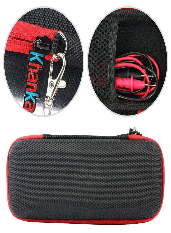 khanka Hard Travel Case Replacement for KAIWEETS HT206b / HT206d 600A Digital Clamp Meter T-RMS 6000 Counts, Auto-Ranging Multimeters AC/DC Current voltmeter Ammeter tester， Case Only - Image 5