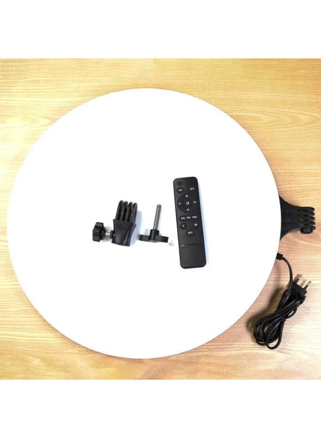 PF-45 Photography Light   18  60W High Brightness Full Screen Circular Fill Light for Streaming & Beauty - Image 4