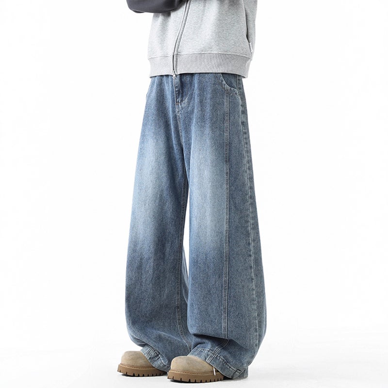 Unisex Casual Daily Denim Jeans - Image 4