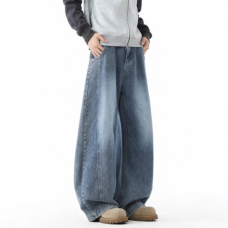 Unisex Casual Daily Denim Jeans - Image 3