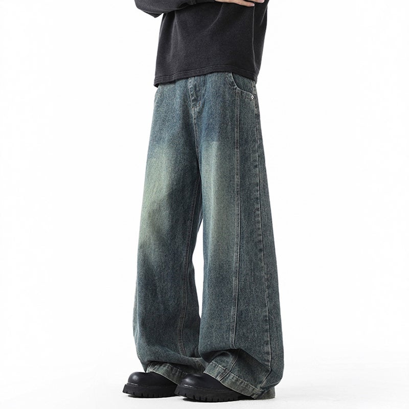 Unisex Casual Daily Denim Jeans - Image 2