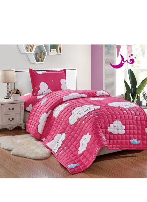 3-Piece Compressed Comforter Set Microfiber