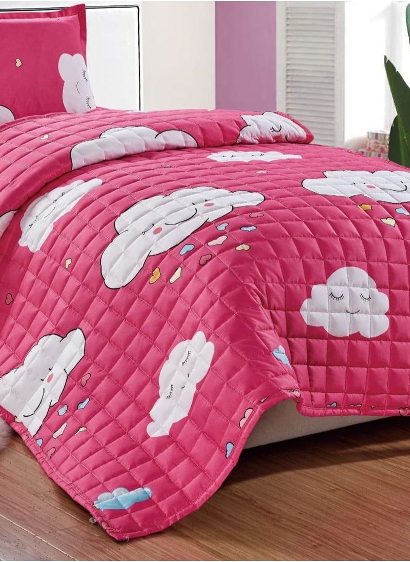 3-Piece Compressed Comforter Set Microfiber