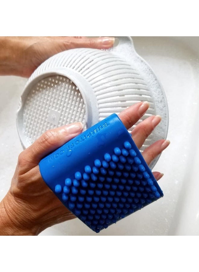 Silicone Cleaning Scrubber Brush for Fabric, Kitchen, Pets, Body, Beauty - Image 4
