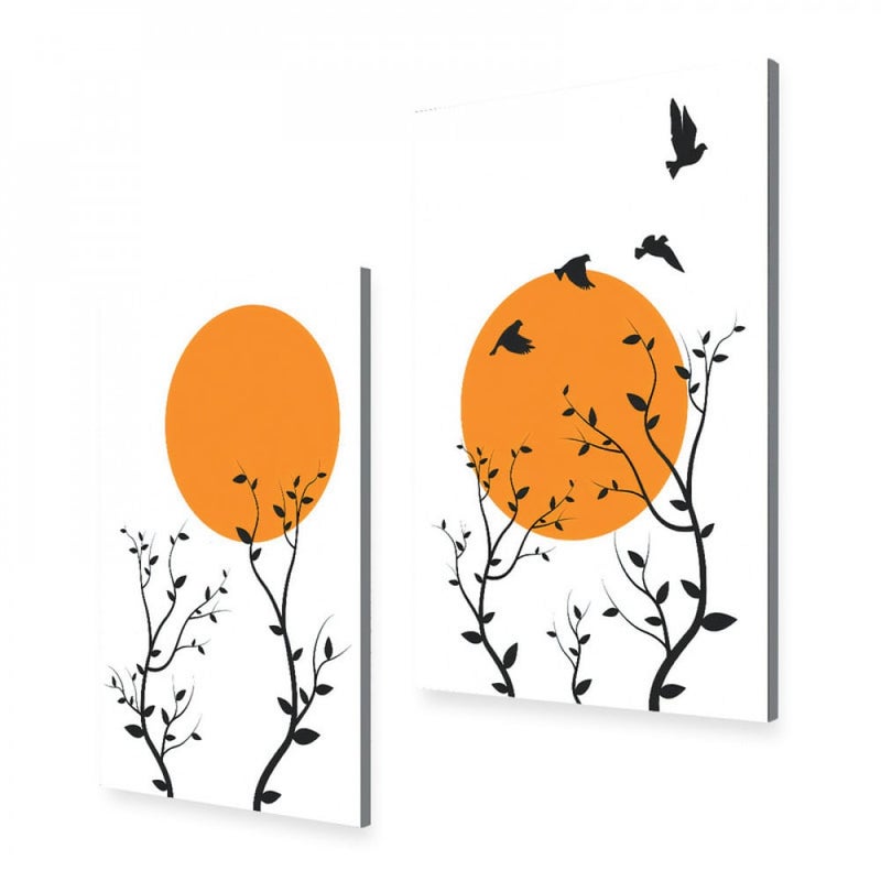 Marktna Modern double canvas painting - Image 2