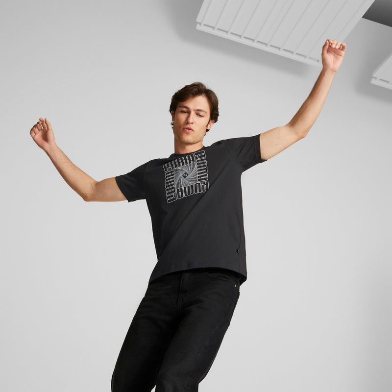 PUMA Reflective Graphic Tee Men - Image 1