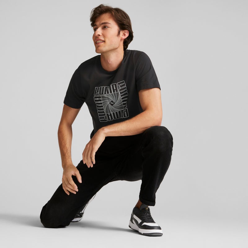 PUMA Reflective Graphic Tee Men - Image 2