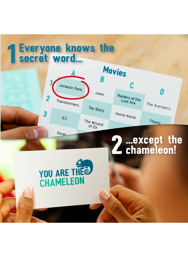 BIG POTATO The Chameleon Board Game: A Spot-The-Imposter Game For Families & Friends | Includes 80 Extra Secret Words - Image 3