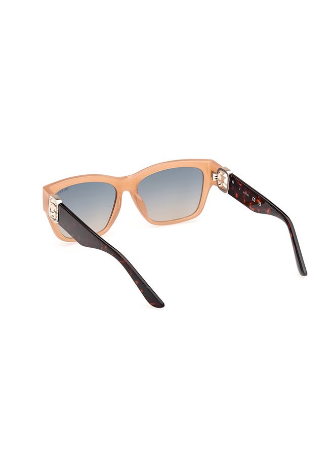 GUESS Women's UV Protection Rectangular Sunglasses - GU0010557P56 - Lens Size: 56 Mm - Image 3