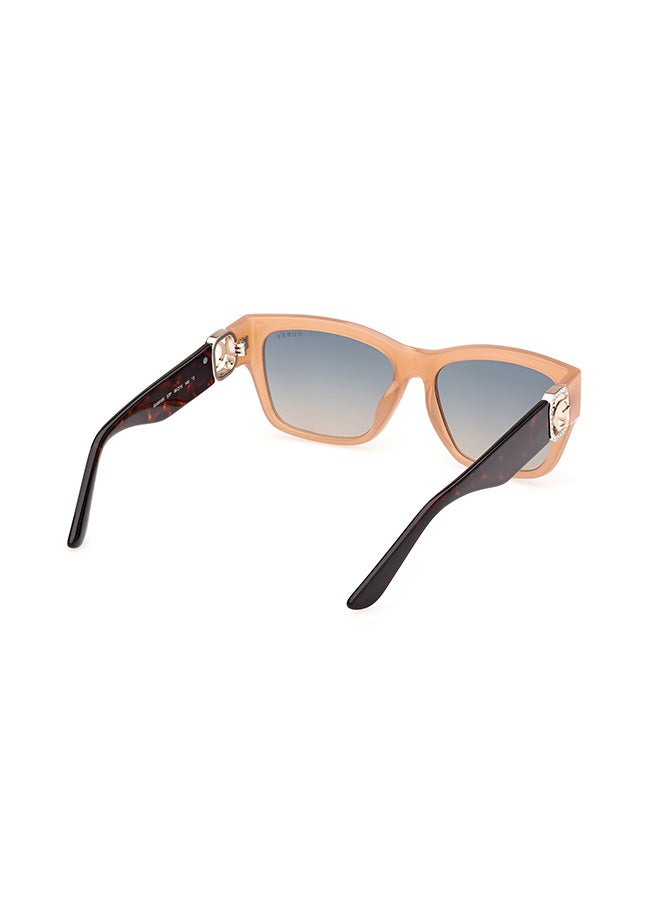 GUESS Women's UV Protection Rectangular Sunglasses - GU0010557P56 - Lens Size: 56 Mm - Image 5