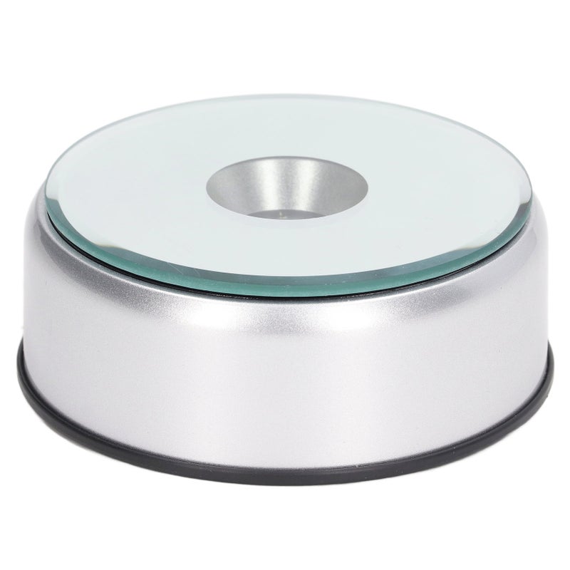 Rotating Display Stand 360° Rotating LED Lights 80 Seconds Per Lap LED Display Base for Cups Crystals - Image 5