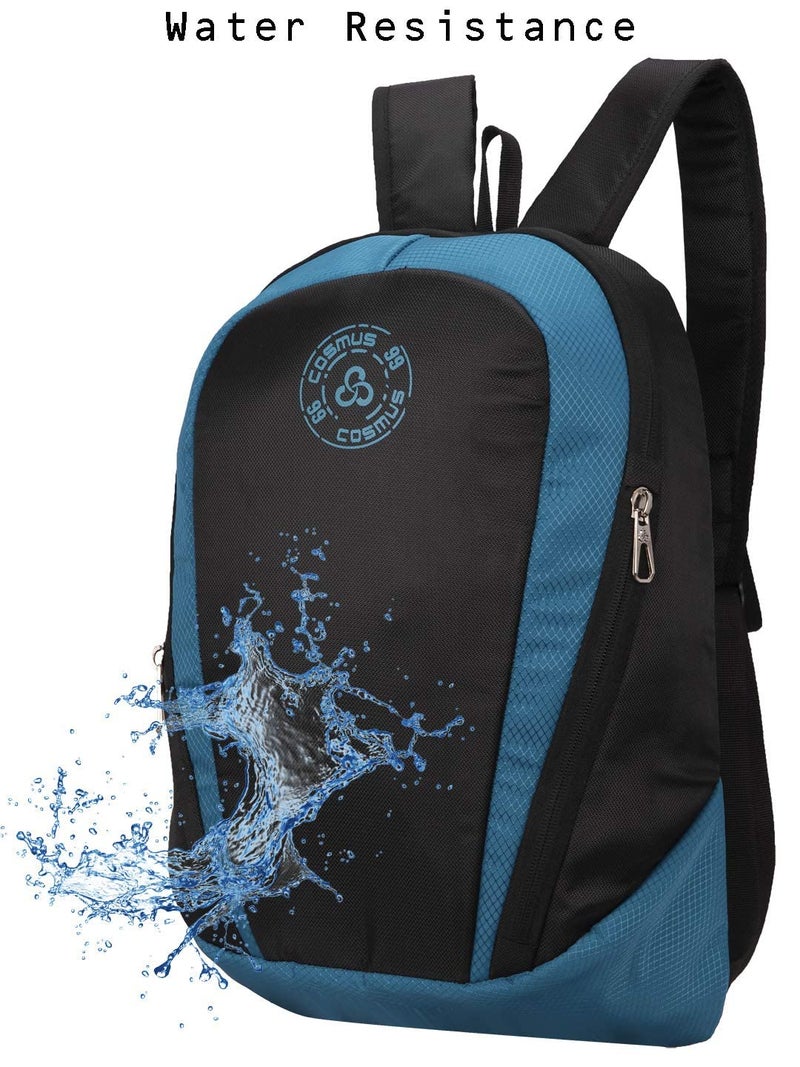 COSMUS Asteroid 13 Litre Small Casual College Daypack Backpack Bag - Black - Image 5
