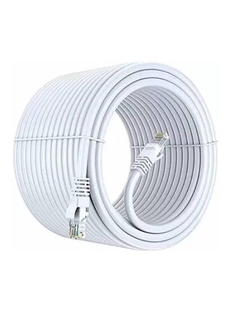جينيكست كابل إيثرنت Cat 6 كابل إيثرنت Cat6 سلك شبكة LAN للكمبيوتر نحاس كامل 100 متر  - Image 1