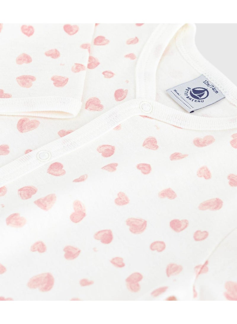 Petit Bateau Babies' printed cotton footless pyjama suit - Image 3