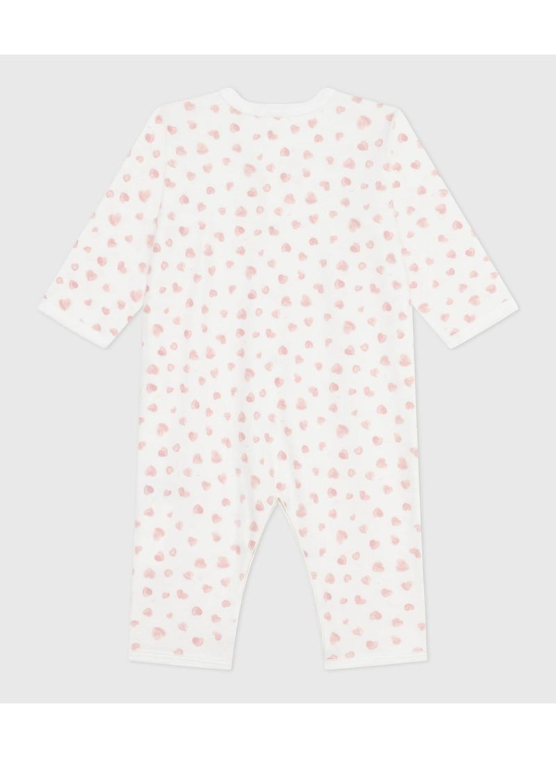 Petit Bateau Babies' printed cotton footless pyjama suit - Image 2