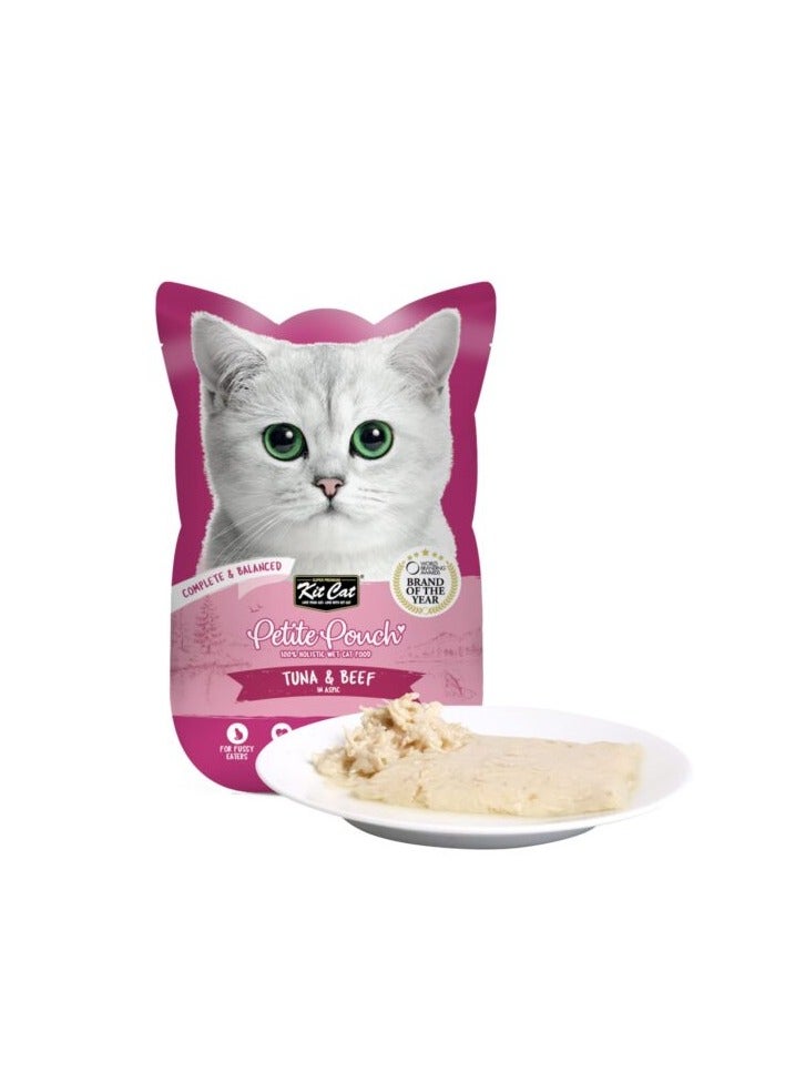 كيت كات عبوة من 24 قطعة من التونة الصغيرة ولحم البقر 24 × 70 جم - Image 5