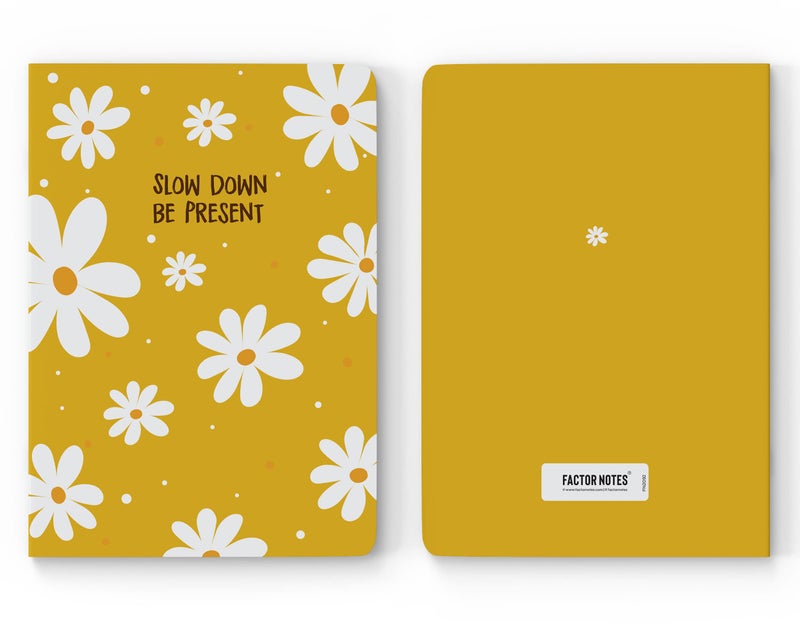 FACTOR NOTES A5 Notebook: Ruled | 90 GSM | 160 Pages (Daisy Days) - Image 5