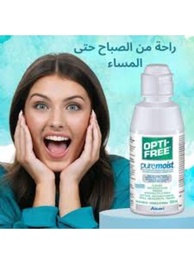 Opti-Free Puremoist Contact Lens Solution ALL DAY COMFORT  120ml