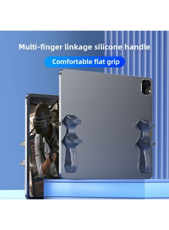 Beauenty Tiktok Same Z24A Silicone Mobile Game Grip Tablet Special Game Handle Suitable For Chicken Eating Artifact King Glory-Product Color:Gray (2 Packs) - Image 3