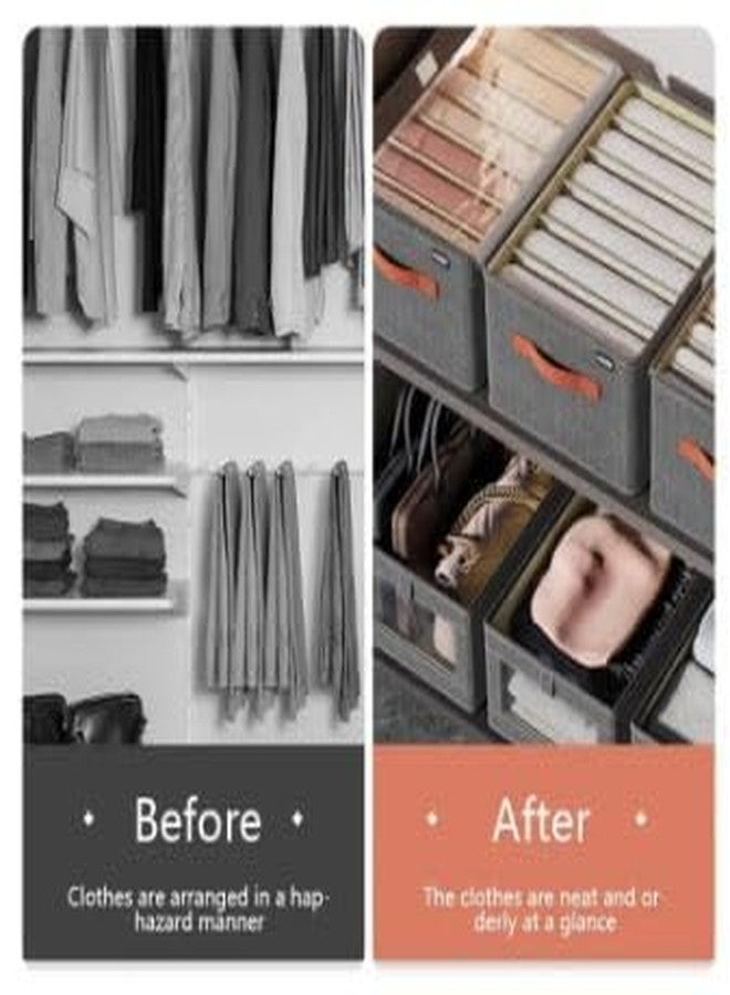 Calyrex 1pc Foldable Dust-Proof Clothing Storage Box For Home, Dormitory, With Steel Frame & Multi-Layer Design For Clothes, Pants, And Can Be Stacked - Image 4