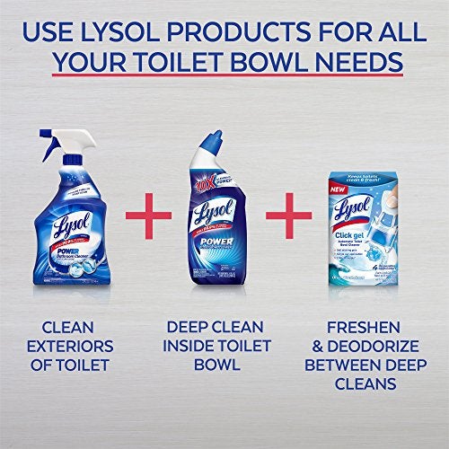 Lysol Click Gel Automatic Toilet Bowl Cleaner, Lavender, 4ct - Image 4