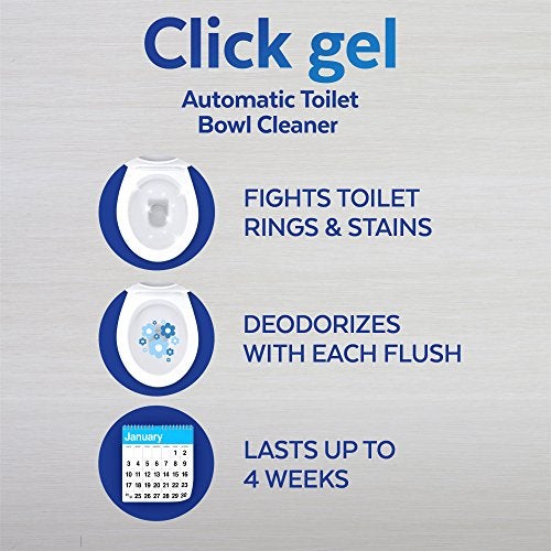 Lysol Click Gel Automatic Toilet Bowl Cleaner, Lavender, 4ct - Image 2