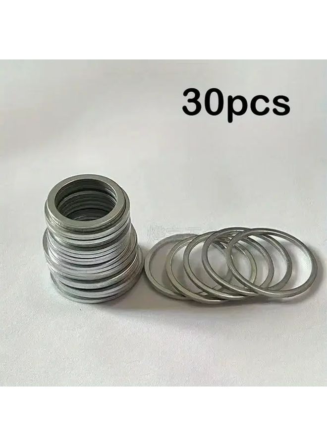 30 Pcs Angle Grinder Inner Hole Washer Saw Blade Adapter Ring 3 Sizes Interchangeable Diameter Adapters For Power Tool Accessories Grinder Attachment Kit Durable Universal Washers Home Improvement DIY - Image 2