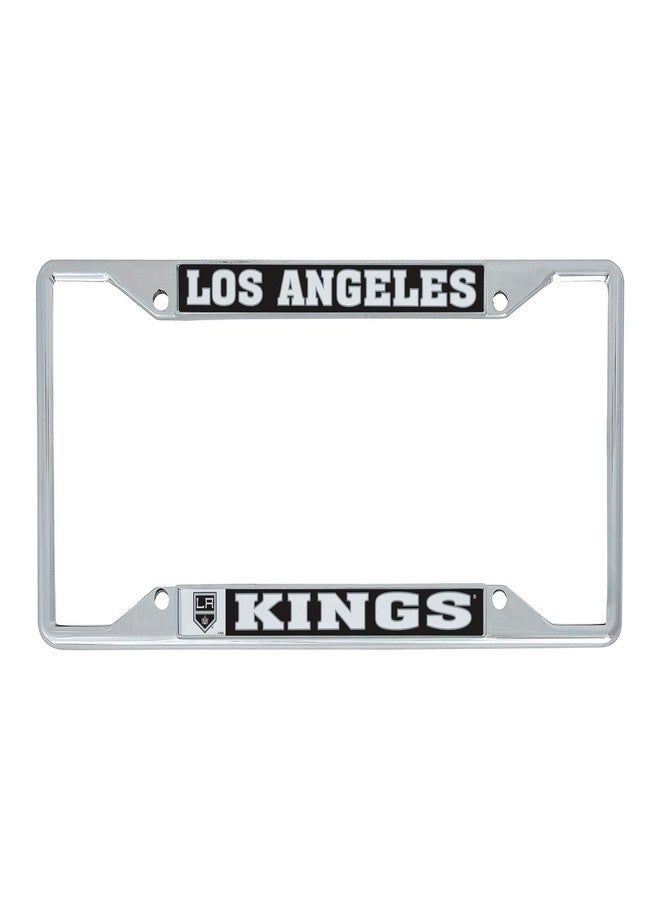Desert Cactus Los Angeles LA Kings Car Accessories NHL Team National Hockey League Metal License Plate Frame and Tag Holder for Front or Rear of Car (Traditional) - Image 1