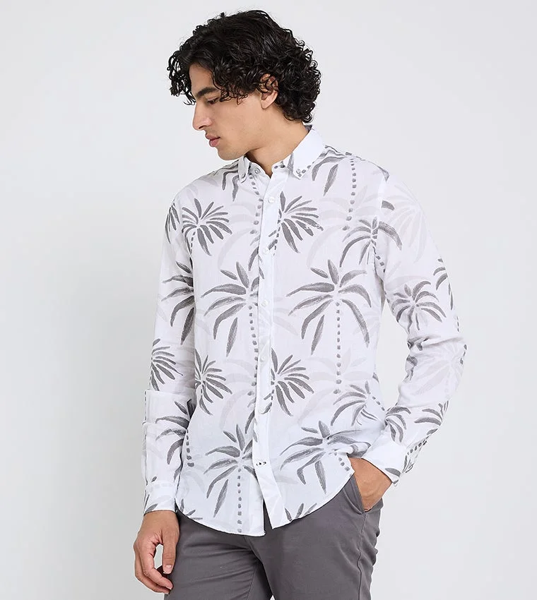 Ben Sherman Ben Sherman Men's Long Sleeve Printed Shirts