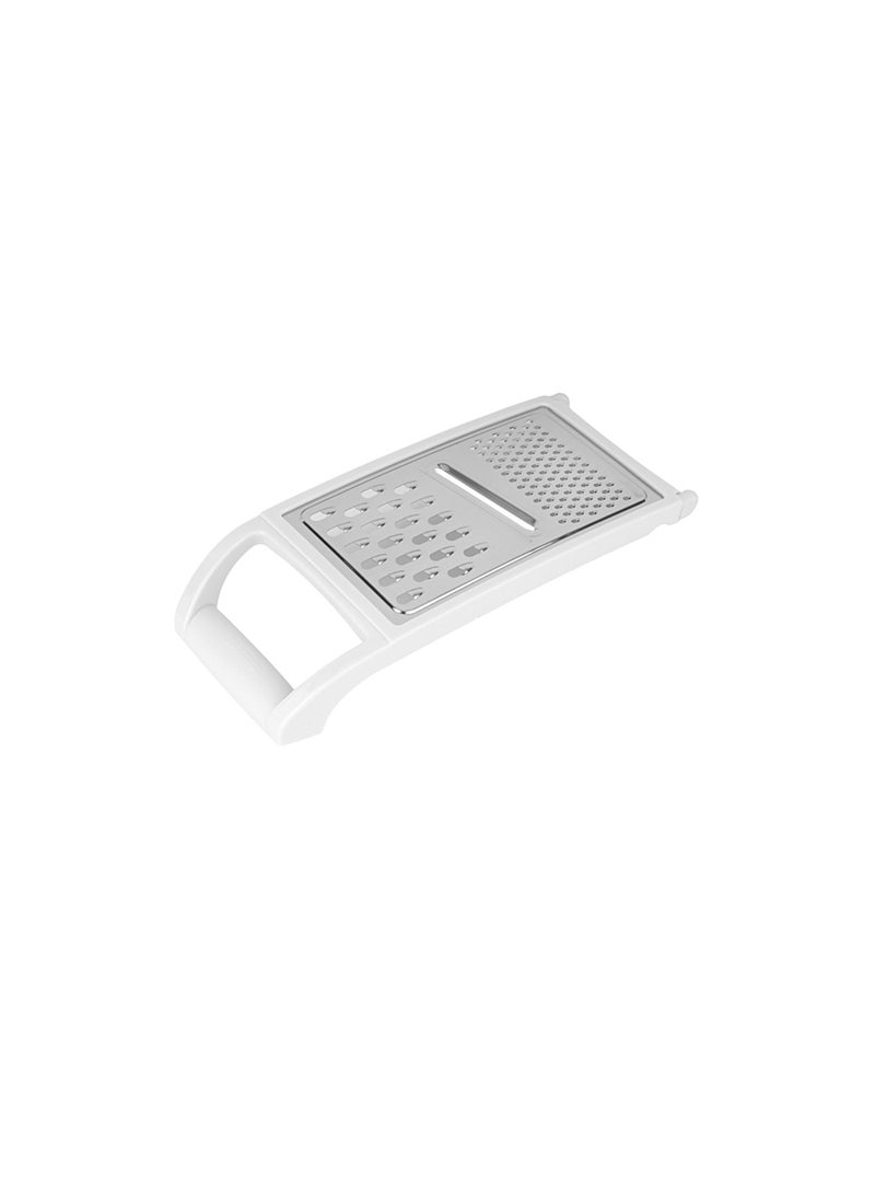 Royalford Stainless Steel Flat Grater- RF12021| Grater With A TPR Handle, Flat Handheld Grater, Light-Weight And Compact Design| Suitable For Any Kind Of Grating Fruits And Vegetables Assorted Colors - Image 3