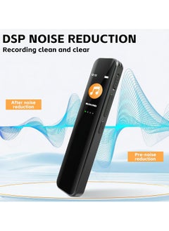 Gasin Recording pen office timed segmented recorder standby long power outage save one-click recording portable recording pen  - Image 3